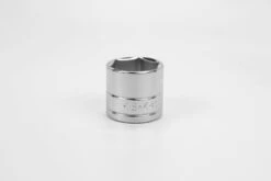 1" 3/8" Drive 6 Point Fractional Standard Chrome Socket