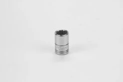 10 Mm 1/4" Drive 12 Point Metric Standard Chrome Socket