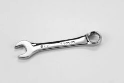 11 Mm 12 Point Metric Short Combination Chrome Wrench