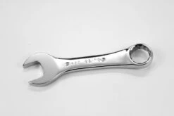 11/16" 12 Point Fractional Short Combination Chrome Wrench