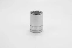 11/16" 1/2" Drive 12 Point Fractional Standard Chrome Socket