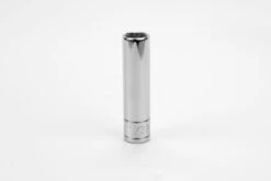 11/32" 1/4" Drive 6 Point Fractional Deep Chrome Socket