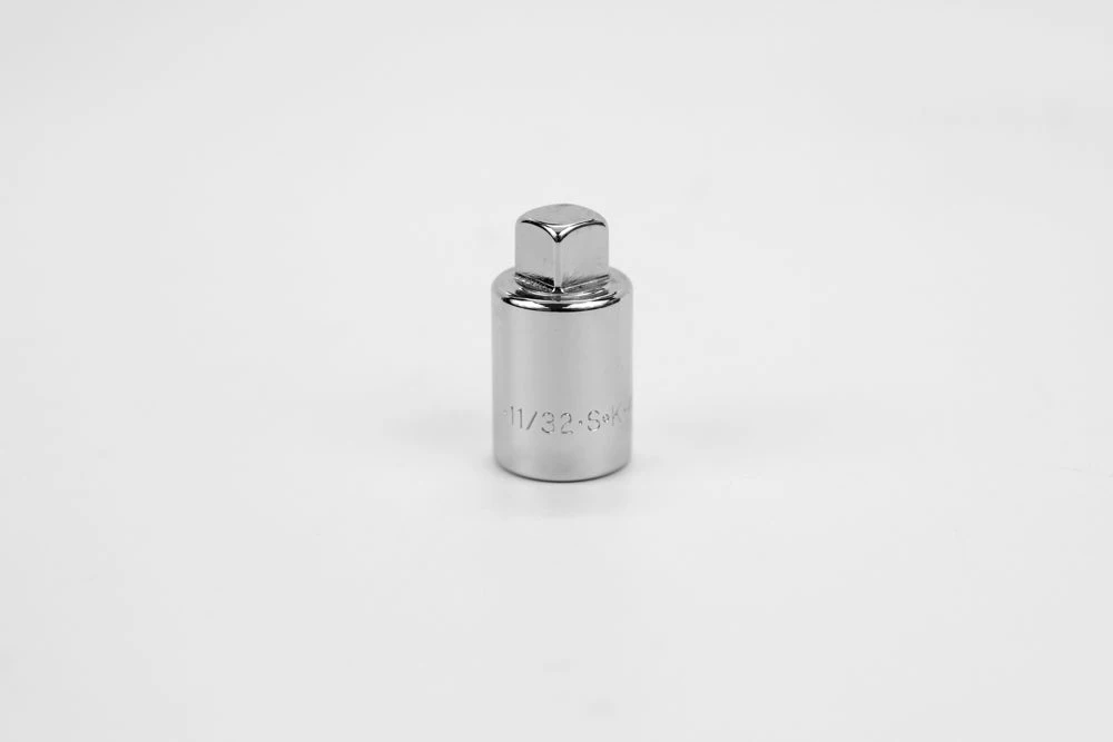 11/32" 3/8" Drive Fractional Male Pipe Plug Socket