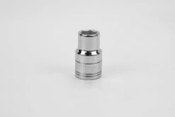 12 Mm 1/2" Drive 6 Point Metric Standard Chrome Socket