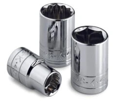 13 Mm 3/8" Drive 12 Point Metric Standard Chrome Socket