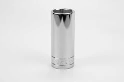 13/16" 3/8" Drive 6 Point Fractional Deep Chrome Socket