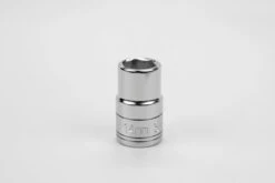 14 Mm 1/2" Drive 6 Point Metric Standard Chrome Socket