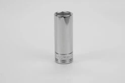 14 Mm 1/4" Drive 6 Point Metric Deep Chrome Socket