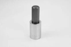 17 Mm 1/2" Drive Hex Chrome Bit Socket