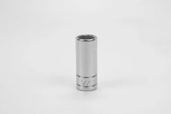 1/2" 3/8" Drive 6 Point Fractional Deep Chrome Socket