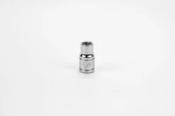 1/4" 1/4" Drive 6 Point Fractional Standard Chrome Socket