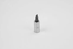 1/4" 3/8" Drive Slotted Screwdriver Chrome Bit Socket