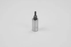 1/8" 1/4" Drive Hex Chrome Bit Socket