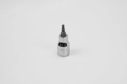 1/8" 3/8" Drive Hex Chrome Bit Socket