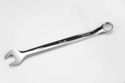 22 Mm 12 Point Metric Long Combination Chrome Wrench
