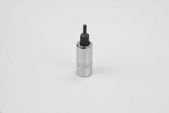 2.5 Mm 1/4" Drive Hex Chrome Bit Socket
