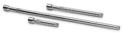 3 Piece 1/2" Drive Chrome Extension Set