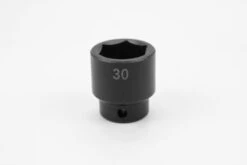 30 Mm 1/2" Drive 6 Point Standard Metric Impact Socket