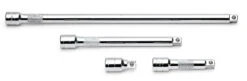 4 Piece 3/8" Drive Chrome Extension Set