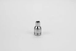 4.5 Mm 1/4" Drive 6 Point Metric Standard Chrome Socket