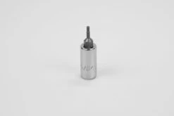 5/64" 1/4" Drive Hex Chrome Bit Socket