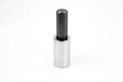 5/8" 1/2" Drive Hex Chrome Bit Socket
