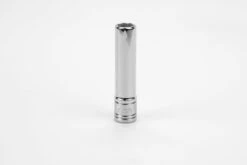 7 Mm 1/4" Drive 6 Point Metric Deep Chrome Socket