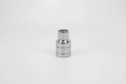 7/16" 1/2" Drive 6 Point Fractional Standard Chrome Socket