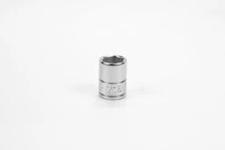 7/16" 1/4" Drive 6 Point Fractional Standard Chrome Socket