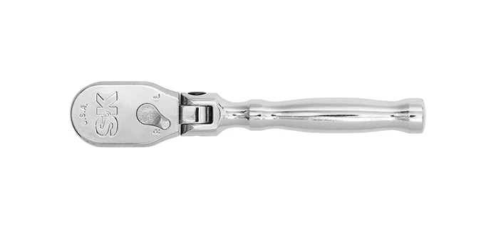 1/4" Drive LP90 Flex Head Teardrop Ratchet 5 In.