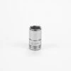 9 Mm 1/4" Drive 6 Point Metric Standard Chrome Socket