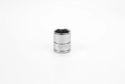 9/16" 1/4" Drive 6 Point Fractional Standard Chrome Socket