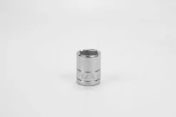 9/16" 3/8" Drive 6 Point Fractional Standard Chrome Socket