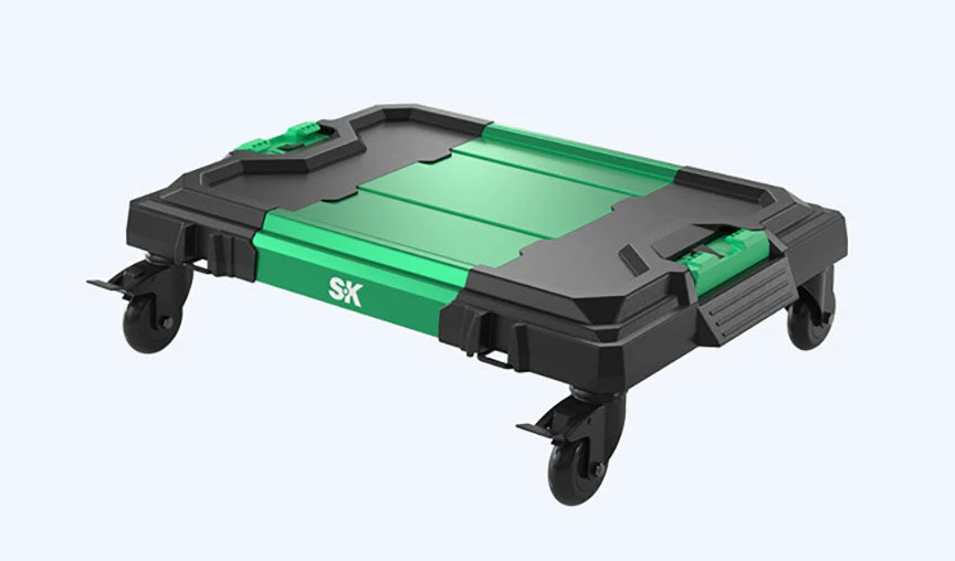 Multi-Purpose Utility Cart For Use With Modular Stacking Storage Units