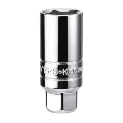 13/16" 3/8" Drive Fractional Spark Plug Chrome Socket