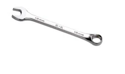 11/16" 6 Point Fractional Long Combination Chrome Wrench