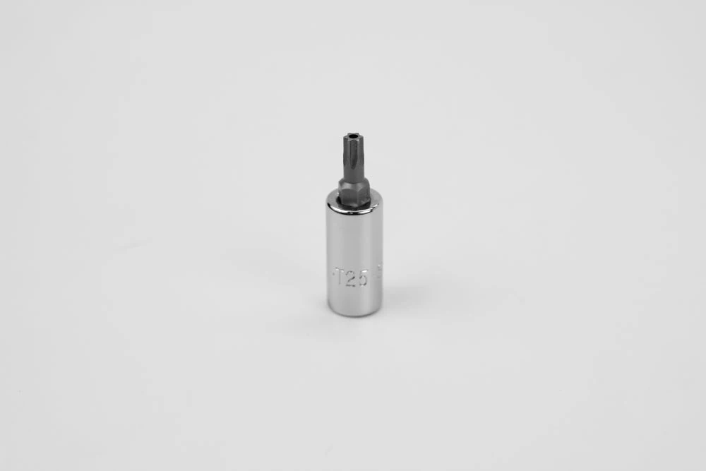 T25 1/4" Drive Tamper-Proof Torx Bit Socket