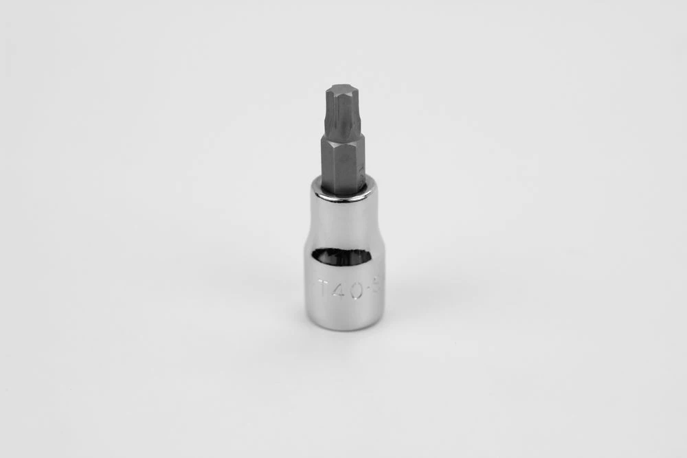 T40 3/8" Drive Torx Chrome Bit Socket