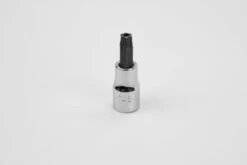 T45 3/8" Drive Tamper Proof Torx Chrome Bit Socket